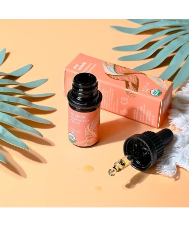 Nourishe Aye Under-Eye Serum - 5ml | Brightening Anti-Aging Serum | Organic Eye Cream for Dark Circles & Puffiness - 100% Plant Based | Hydrating Treatment - Buy Online on GoSupps.com