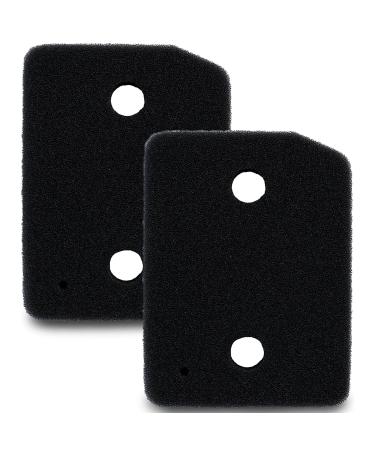 2 Set Filter for Miele T1 9164761 dryer heat pump dryer fine-grob |207 x 157 x 30mm |Sponge filter filter mat condenser dryer lint filter foam foam filter sponge 2er set