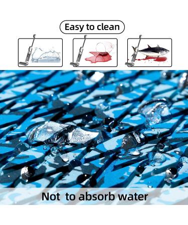 FOCEAN Ocean Camo EVA Foam Boat Decking | Marine Mat for Motorboat, RV, Yacht, Kayak, Surfboard | 94.5'' x 23.6'' | Boat Carpet with Non-Slip Technology - Buy Online on GoSupps.com