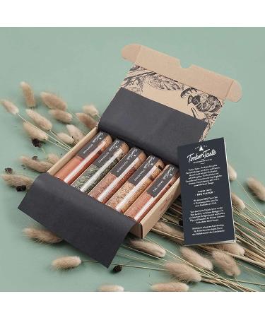 BBQ Grill Spices & Apron Gift Set for Men | 5 Exquisite Spices & Recipes | Perfect Grill Accessories - Buy Online on GoSupps.com