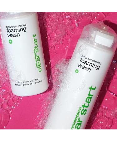 Dermalogica Breakout Clearing Foaming Wash - Salicylic Acid & Tea Tree Oil Acne Face Wash - Clear Pores, Soothe, and Energize - 6 Fl Oz - Buy Online on GoSupps.com