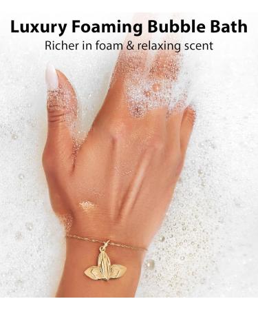 Premium Bubble Bath for Couples - Long Lasting Foaming Bubbles | Romantic Love Cherry Chocolate & Oud - Relaxing Stress Relief Spa Gift - Buy Online on GoSupps.com