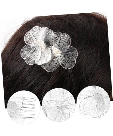 FRCOLOR Golden Hair Comb Hair Accessories for Women Flower Headpiece Side Hair Comb with Floral Pattern Hair Accessories for Women Wedding Hair Side Comb Flower Hair Side Comb Bridal Hair Comb - Buy Online on GoSupps.com
