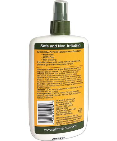 All Terrain Kids Herbal Armor Natural Insect Repellent | 8 fl oz - Safe & Effective - Buy Online on GoSupps.com