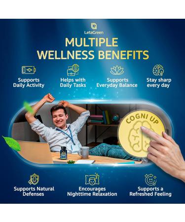 LetaGreen Sea Moss and Lion s Mane Bundle Wild Sea Moss Capsules and Lions Mane Supplement Capsules Mind Balance & Daily Wellness 240 Count Plant-Based Supplement - Buy Online on GoSupps.com