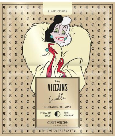 Catrice Catrice Disney Villains Cruella Gel Heating Face Mask N 020 Modern Yellow nourishing cleansing revitalizing gel (30 ml)