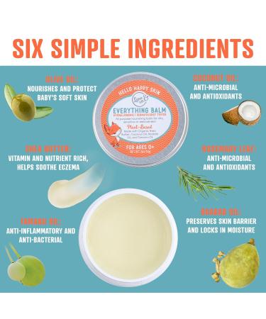 Lane & Co Everything Balm - Plant-Based Baby Care for Diaper Rash Cradle Cap & Dry Skin | Safe for Newborns Kids & Adults - Buy Online on GoSupps.com