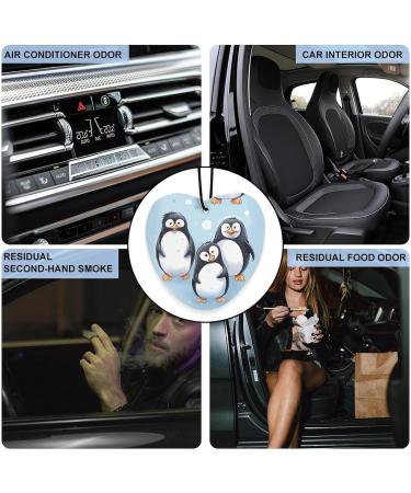 5 Pcs Car Air Fresheners Hanging Air Freshener Cute Penguins Hanging Scented Cards Fragrance Scented Cards for Car Car Aromatherapy Tablets for Car - Buy Online on GoSupps.com