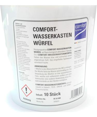 WC-Wasserkastenw rfel Comfort - 10er Set im Eimer f r internationalen Versand | Jetzt kaufen! - Buy Online on GoSupps.com