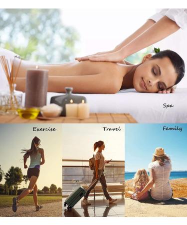 Peiylism 8pcs 10ml Essential Oil Roller Bottles - Refillable Frosted Glass with Stainless Steel Rollers | International Shipping Available - Buy Online on GoSupps.com