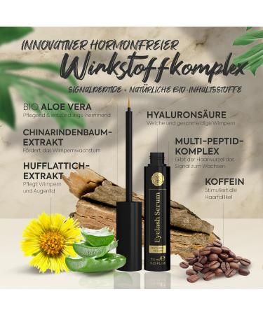 Buy Introduction FX7 Eyelash Serum | Multi-Peptide Caffeine Biotin | Hormone-Free Organic Formula Made in Germany - 7.5ml - Buy Online on GoSupps.com