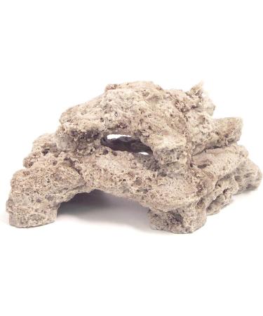 Rosewood Stackable Reef Rock Buff Aquarium Decor Medium - Buy Online on GoSupps.com