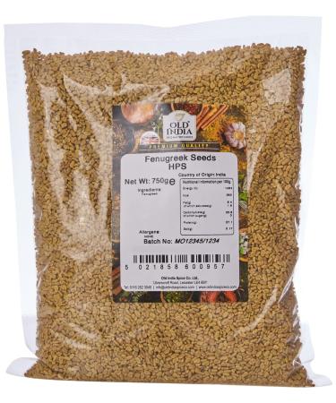 Old India Fenugreek Seeds HPS 750g 750 g (Pack of 1)