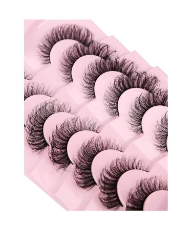 Gmagictobo Fluffy Fox Eye False Eyelashes - 7 Pairs of Dramatic Wispy 3D Mink Lashes for Volume & Soft Look - International Shipping Available - Buy Online on GoSupps.com