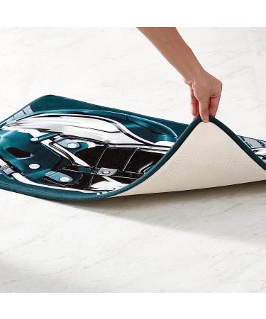 Cathay Sports NFL Philadelphia Eagles Memory Foam Bath Mat - 20x30 | Slip-Resistant - Buy Online on GoSupps.com