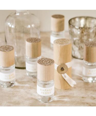 Skeem Print Block Rollerball Perfume - Vintage Peony - Natural Ingredients - Travel Perfume Mini Perfume Oil (.5 fl oz) - Buy Online on GoSupps.com