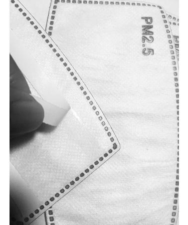 Stick On Mask Filters - PM 2.5 Activated Carbon Anti Haze (Five Layer) - 100 Replaceable Filters - Buy Online on GoSupps.com