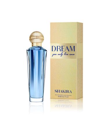 Shakira Perfume - Dream for Women - Long Lasting - Fresh and Feminine Perfume - Vanilla Citrus and Floral Notes - Ideal for Day Wear - 2.7 Fl. Oz