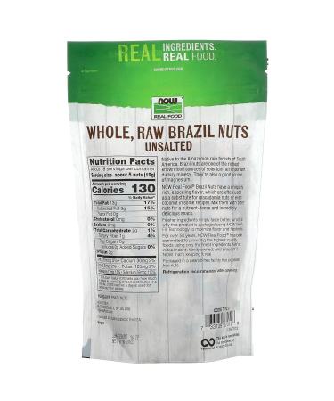 Organic Raw Brazil Nuts | Unsalted & Shelled | Excellent Source of Selenium | 10oz (284g) Pack of 2 - Buy Online on GoSupps.com