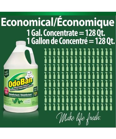 OdoBan Fresh Linen Disinfectant and Odor Eliminator Fabric & Air Freshener Pet Odour Remover Multi-Purpose Cleaner Concentrate 1 Gal. (3.79L) - Buy Online on GoSupps.com