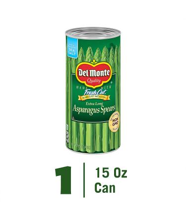 Del Monte Extra Long Asparagus Spears - 15 Ounce Can - Buy Online on GoSupps.com