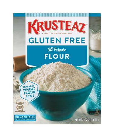 Krusteaz Gluten Free All-Purpose Flour, 32 oz (Pack of 8) 2 Pound (Pack of 8) - Buy Online on GoSupps.com