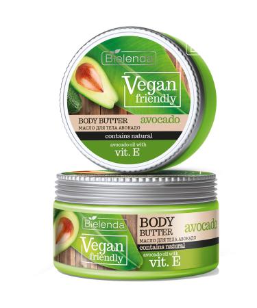 Bielenda Vegan Friendly - Actively Take Care Of The Skin Tone Moisturize And Soften It Restoring The Extraordinary Smoothness And Elasticity - Vegan Friendly Avocado Body Butter - 250 ml