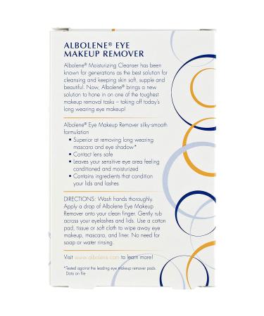 Albolene Facial Cleanser and Eye Makeup Remover - Gentle & Effective - Buy Online on GoSupps.com