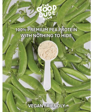 Premium Pea Protein Powder - Plant Based Easy to Digest BCAAs Vegan Friendly Gluten & Dairy Free No Sugar Added - 1200g Vanilla - Buy Online on GoSupps.com