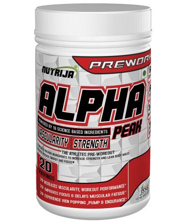 Alpha Peak - Pre Workout- Pineapple - 250 Grams. Pineapple 250 Gm