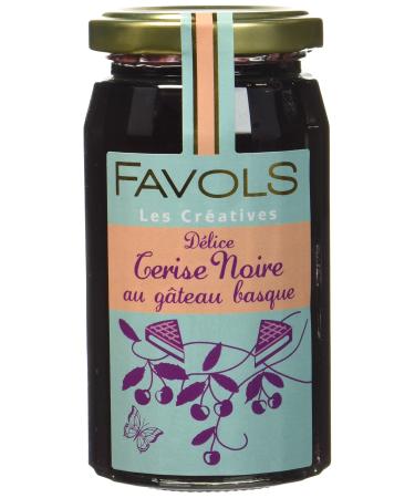 FAVOLS Délice Black Cherry Basque Cake 260 g - Pack of 3