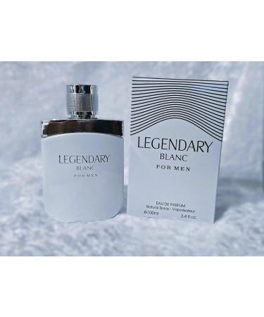 LEGENDARY BLANC Cologne for Men Eau de Parfum Woody Aromatic Fragrance 3.4oz/100ml Natural Spray Long Lasting - Buy Online on GoSupps.com