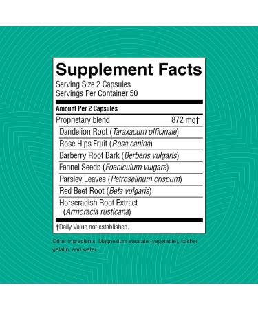 Nature's Sunshine LIV-J Capsules - Digestive Support with Herbal Blend for Liver and Spleen Nourishment - 100 Caps - Buy Online on GoSupps.com