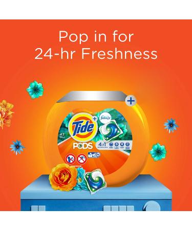 Tide PODS Botanical Rain Scent 61 Count - 4-in-1 HE Turbo Laundry Detergent - Buy Online on GoSupps.com