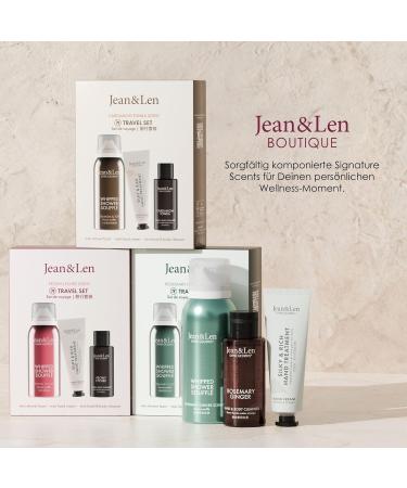 Jean & Len Travel Set - Pentecost & Litschi | Vegan Gift Set FSC Certified Ideal for Body & Mind Perfect Souvenir or Small Gift - Buy Online on GoSupps.com
