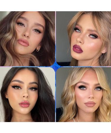 20 Pairs Mink Wispy Cat Eye False Eyelashes by Mavphnee - D Curl, 3D Dramatic Long Thick Russian Strip Lashes - Buy Online on GoSupps.com