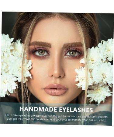minkissy 10 Pairs False Eyelashes Set 3d Lashes Hair Eyelashes False Eyelashes Magnetic Fake Eyelashes Natural Eyelashes Hair Eye Lashes Handmade Eyelashes Imitation Bulk Miss Tool - Buy Online on GoSupps.com