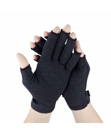 Zensah Compression Gloves Large Gray