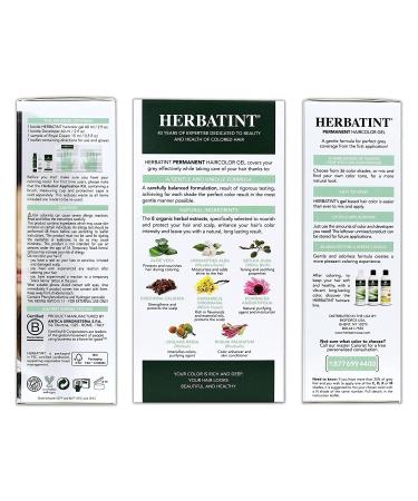 Herbatint 1N Black Permanent Herbal Hair Colour Gel - 135 mL | International Shipping Available - Buy Online on GoSupps.com