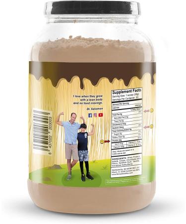 NI UNA DIETA MAS Chocolate Protein: Reduces Abdominal Fat & Curbs Food Cravings for Kids and Adults - Buy Online on GoSupps.com