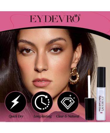 EYDEVRO Strong Hold Waterproof Lash Glue - Alcohol-Free Adhesive for Strip Lashes - Buy Online on GoSupps.com