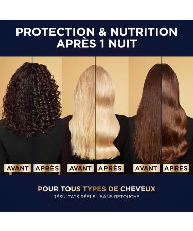 L'Or al Paris - Overnight Hair Serum for Dry Hair - Nourishing & Transfer-Free - Precious Camellia Oil - Elseve Huile Extraordinaire - 100ml - Buy Online on GoSupps.com