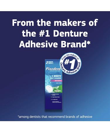 Fixodent 3 Minute Daily Cleanser Tablets Plus Scope - 90 ct - Pack of 1 | Denture Cleansing Tablets - Buy Online on GoSupps.com