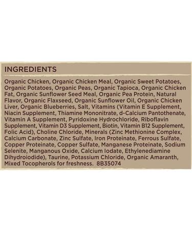 Castor & Pollux Organix Organic Chicken Dog Food - 10 lb Sweet Potato Recipe - Buy Online on GoSupps.com