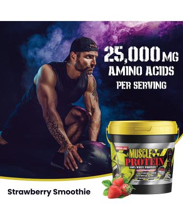 GL Colossal Labs Monster Muscle Protein (12 Pound (Pack of 1)  Strawberry) Strawberry 12 Pound (Pack of 1) - Buy Online on GoSupps.com