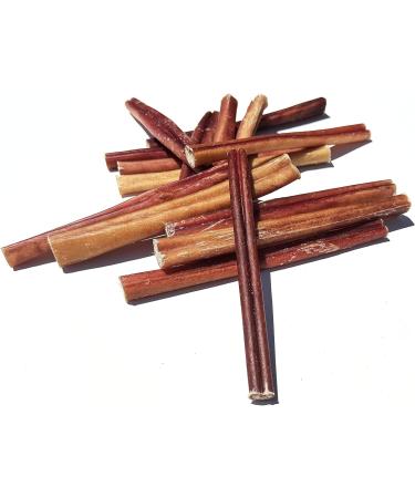 Bully Sticks for Dogs - Bully Sticks Dog Chew Treat - *Thin for Small Dogs and Puppies* - *(6 INCH 10 Pack Approx. 150 Grams)* - Low to No Odor Bull Pizzle - Premium All Natural Bully Sticks (10 PACK APPROX.) 15 g (Pack of 10) - Buy Online on GoSupps.com