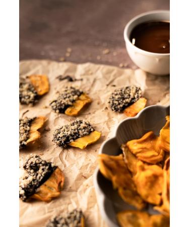  Biojoy Biojoy Organic Dried Jackfruit (500g) Jackfruit Pieces Sulfur-Free - Buy Online on GoSupps.com