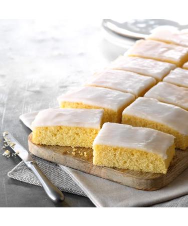 Dr. Oetker Lemon Drizzle Traybake Kit 375g - 4 Count | Delicious and Easy Baking | Includes Everything You Need | Perfect for Lemon Lovers - Buy Online on GoSupps.com