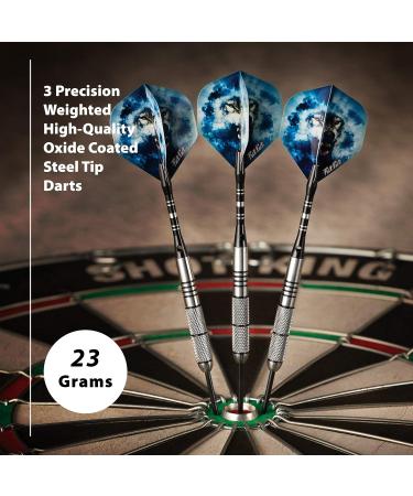 Fat Cat Predator 80% Tungsten Steel Tip Darts 23g with Case - Professional Grade - Buy Online on GoSupps.com