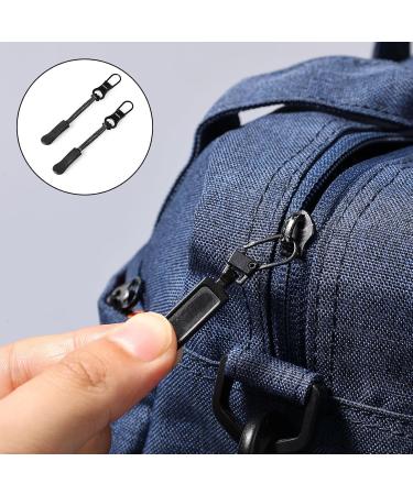12 Pieces Zipper Spare - Removable Metal & Plastic Zipper Pulls for Jackets & Jeans | Zip Tapper Cord Extensions (3 Designs) - Buy Online on GoSupps.com